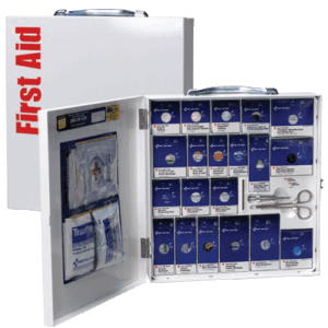 Large Metal SmartCompliance First Aid Cabinet